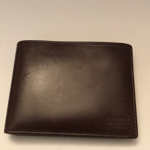 Coach Other - Coach brown men’s leather wallet